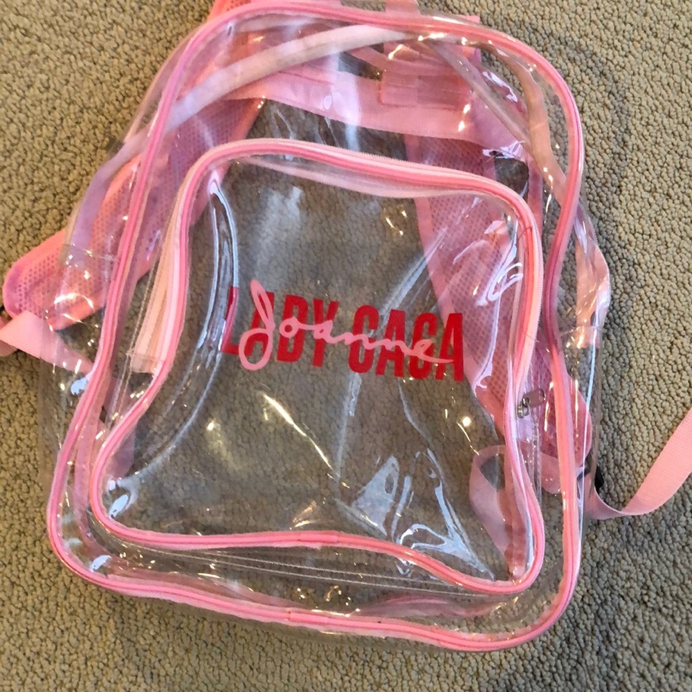 Lady Gaga Joanne Transparent Backpack